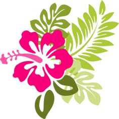 Tropical free hawaiian clip art hawaiian flower hawaiian luau 3 ...