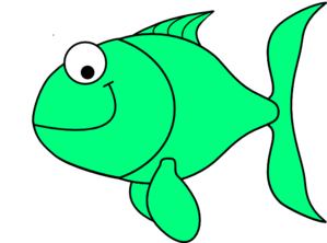 Green Fish Clip Art - vector clip art online, royalty ...