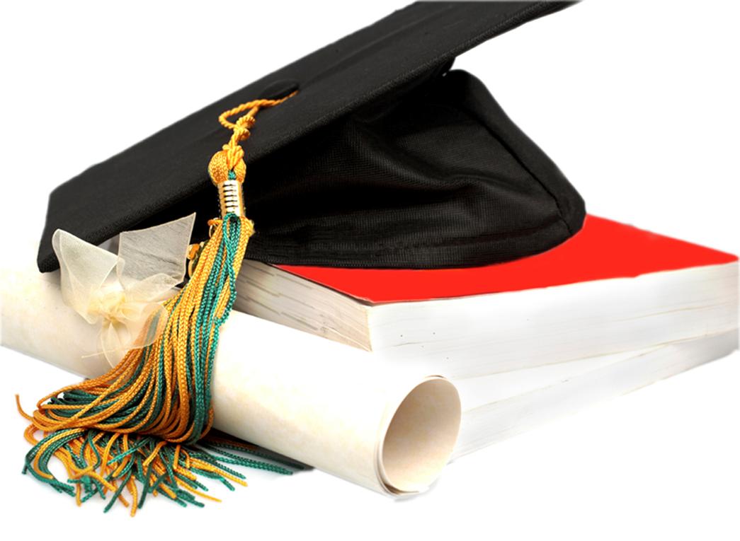 Cap And Gown Clipart