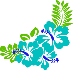 Tropical Flower Clip Art - Tumundografico