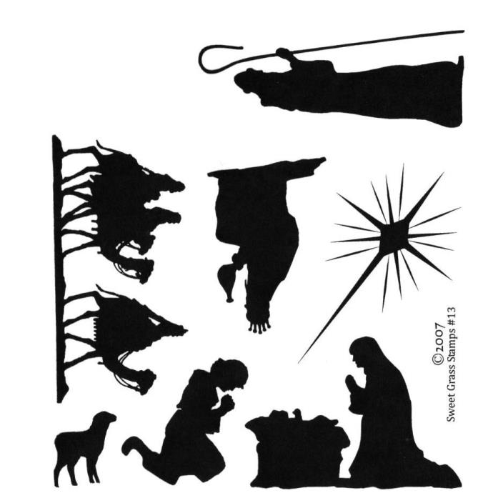 Manger Silhouette Free - ClipArt Best