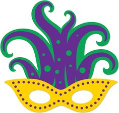 Mardi Gras Mask Clip Art - Tumundografico