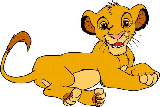 Cartoon, Lion king simba and King