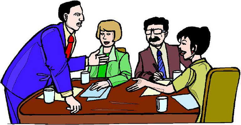 PEOPLE MEETING CLIPART - ClipArt Best