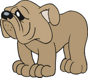 Sad dog clipart free