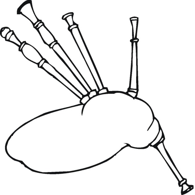 Bagpipes clipart free