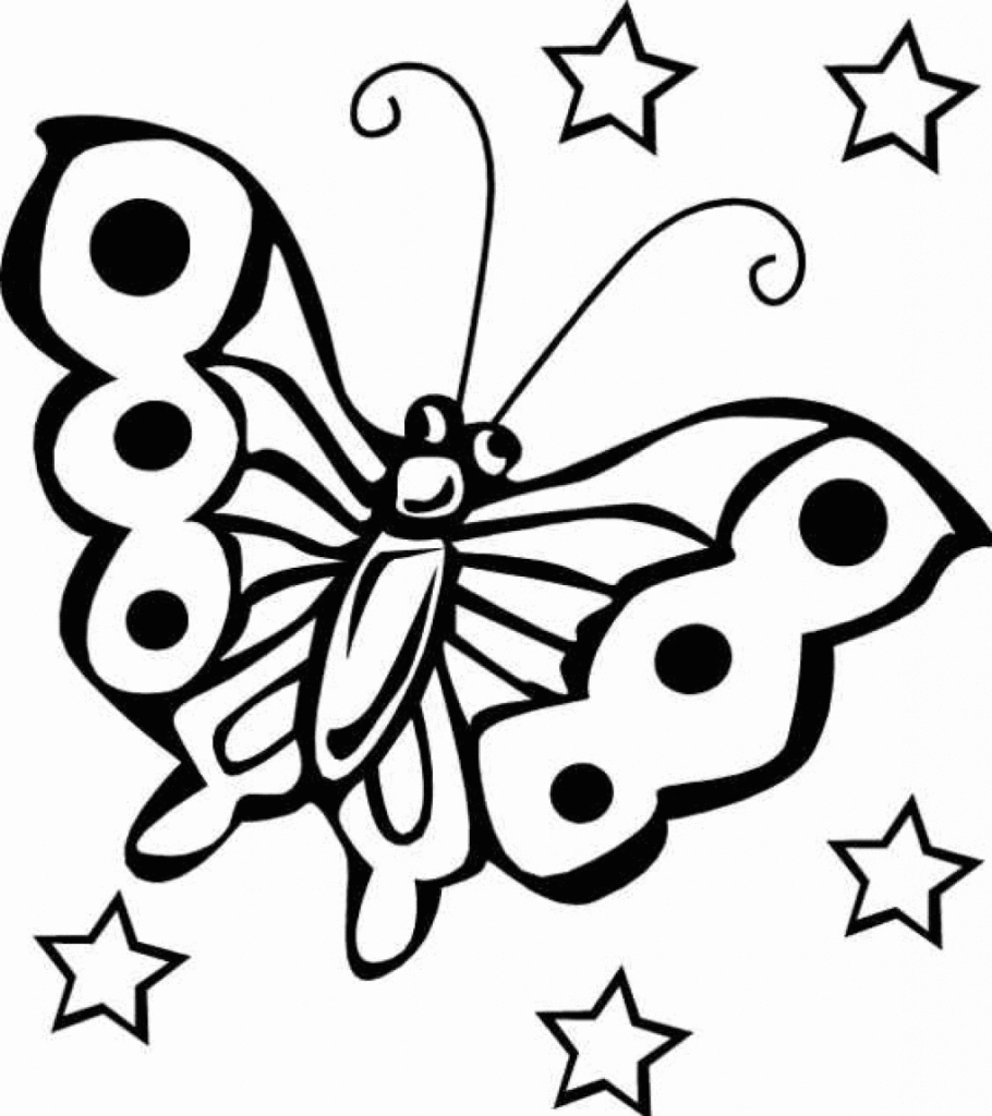 Free Printable Butterfly Coloring Pages For Kids Printable Color ...