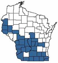 Black And White Printable Wisconsin Map - ClipArt Best