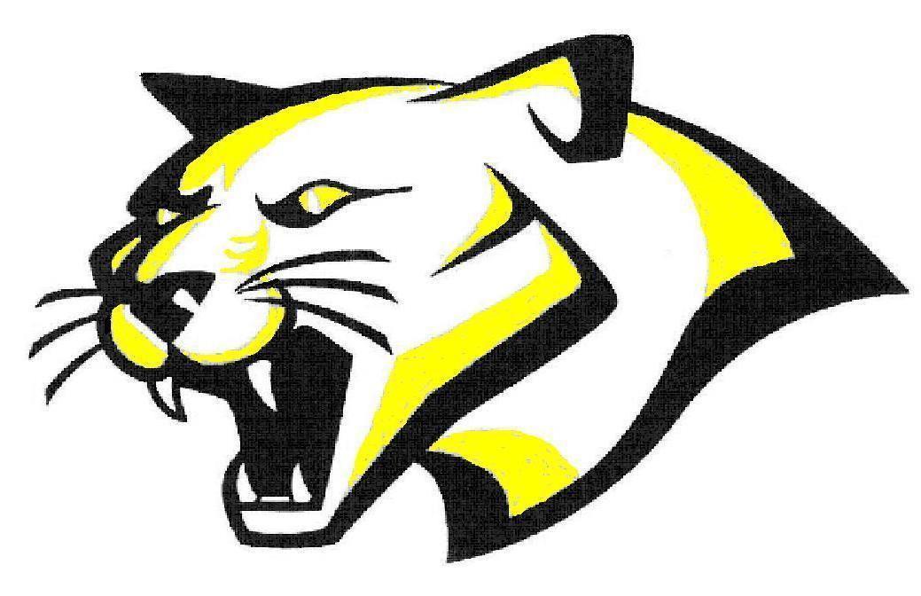 Cougar school mascot clipart