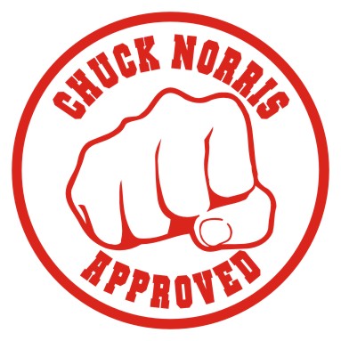 Seal Of Approval Chuck Norris - ClipArt Best