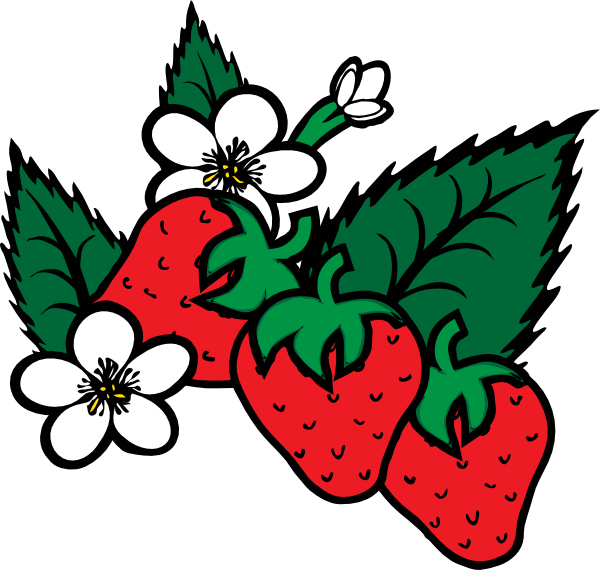 Cartoon Strawberry Clipart