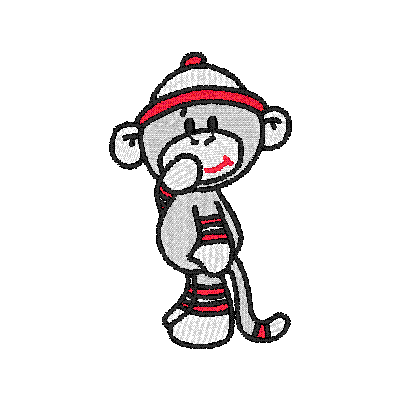 Sock Monkey Clipart