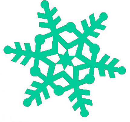 Winter Snowflake Clipart