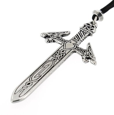 Buy Handmade Rune Celtic Knot Dragon Pentacle Pentagram Sword ...