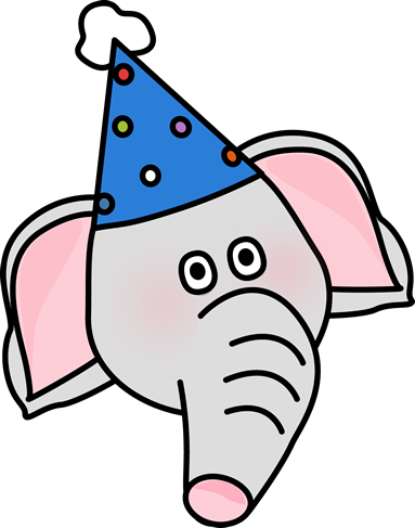 Clipart elephant face - ClipartFox