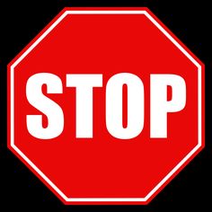 Stop sign clipart free