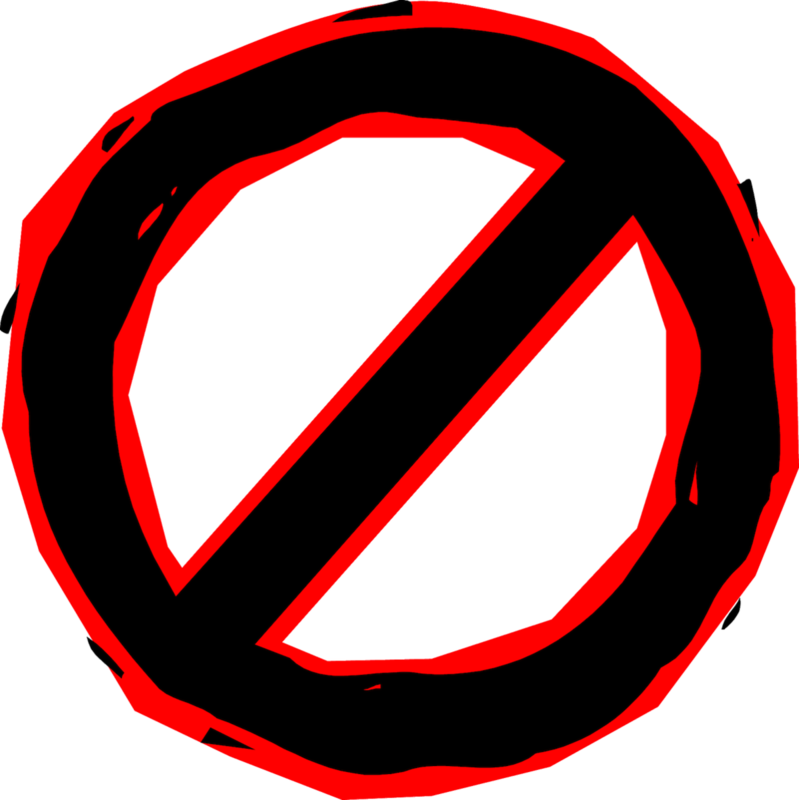 No Symbol | Free Download Clip Art | Free Clip Art | on Clipart ...