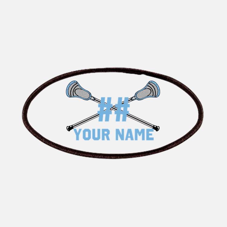 Girls Lacrosse Patches | Iron On Girls Lacrosse Patches