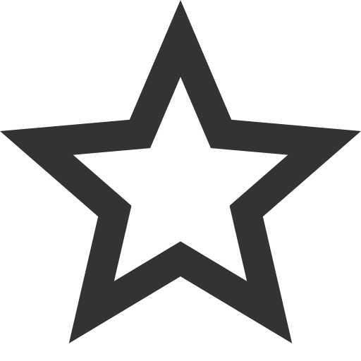 black-white android star outline | Icon2s | Download Free Web Icons