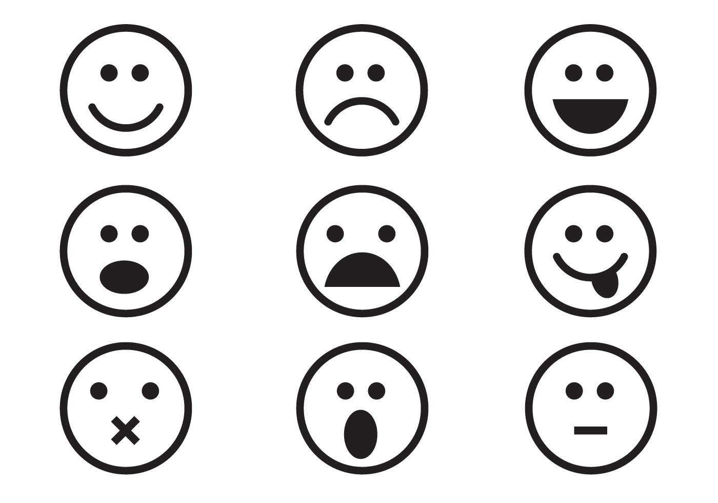 Emoticon Free Vector Art - (18426 Free Downloads)