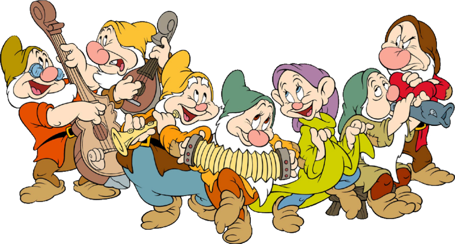 Seven Dwarfs Clipart