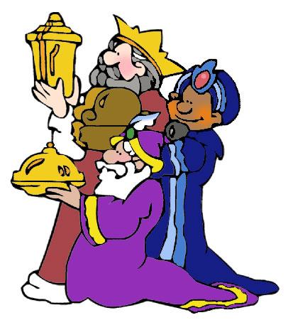 Free Religious Christmas Clipart | Three Kings, Wisemen, Magi ...