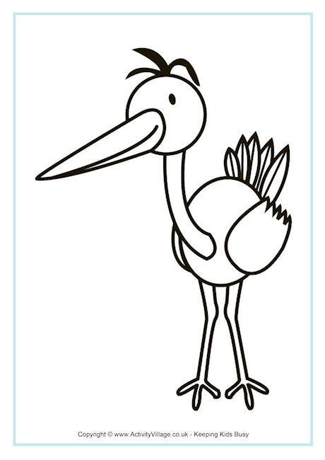 Printable Bird Colouring Pages for Kids