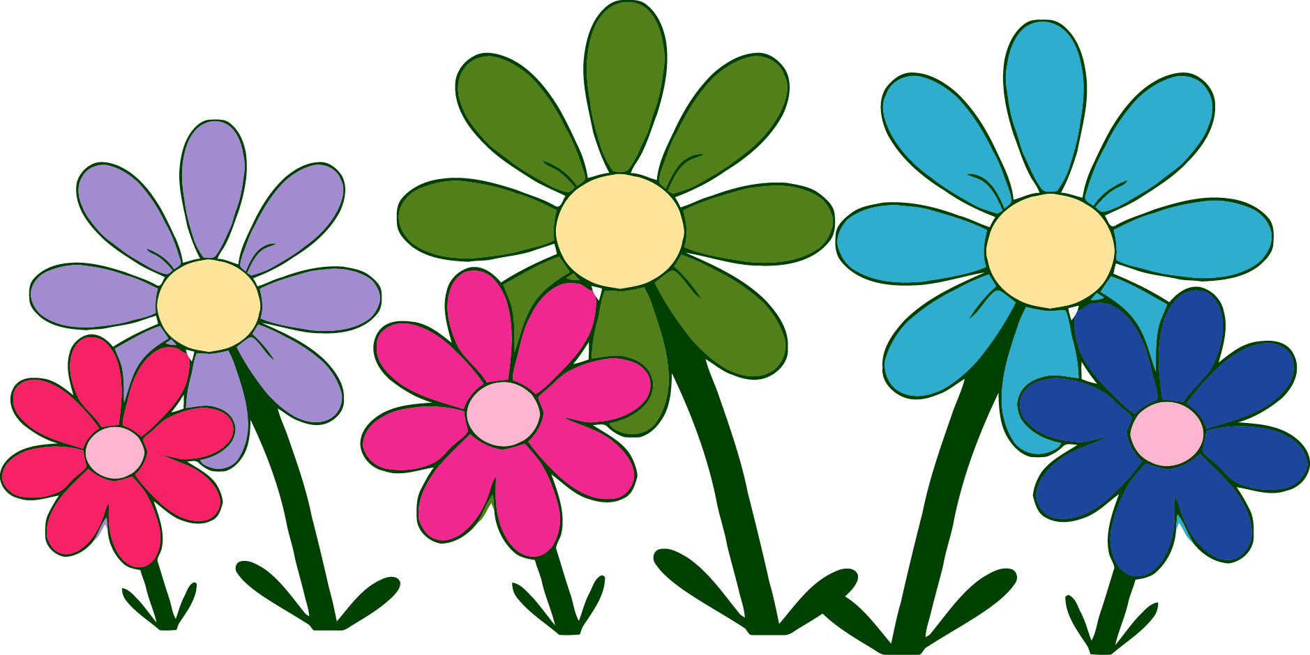 funkel clipart flowers