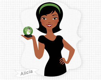 African American Women Clipart