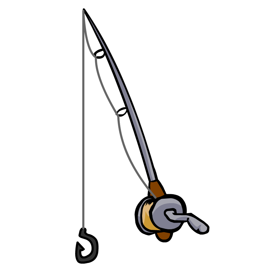 Fishing Rod And Reel Clipart