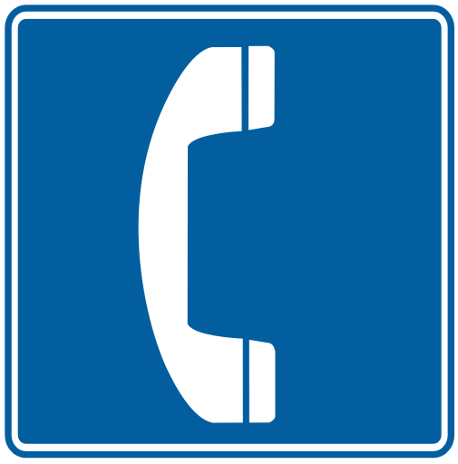 Telephone Sign - ClipArt Best