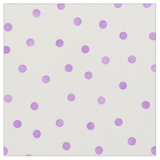 Pastel Polka Dots Fabric | Zazzle