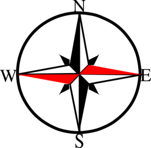 Compass North South East West - ClipArt Best