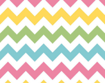 SALE Medium Chevron in Lime Green Chevron by fancypantsfabric