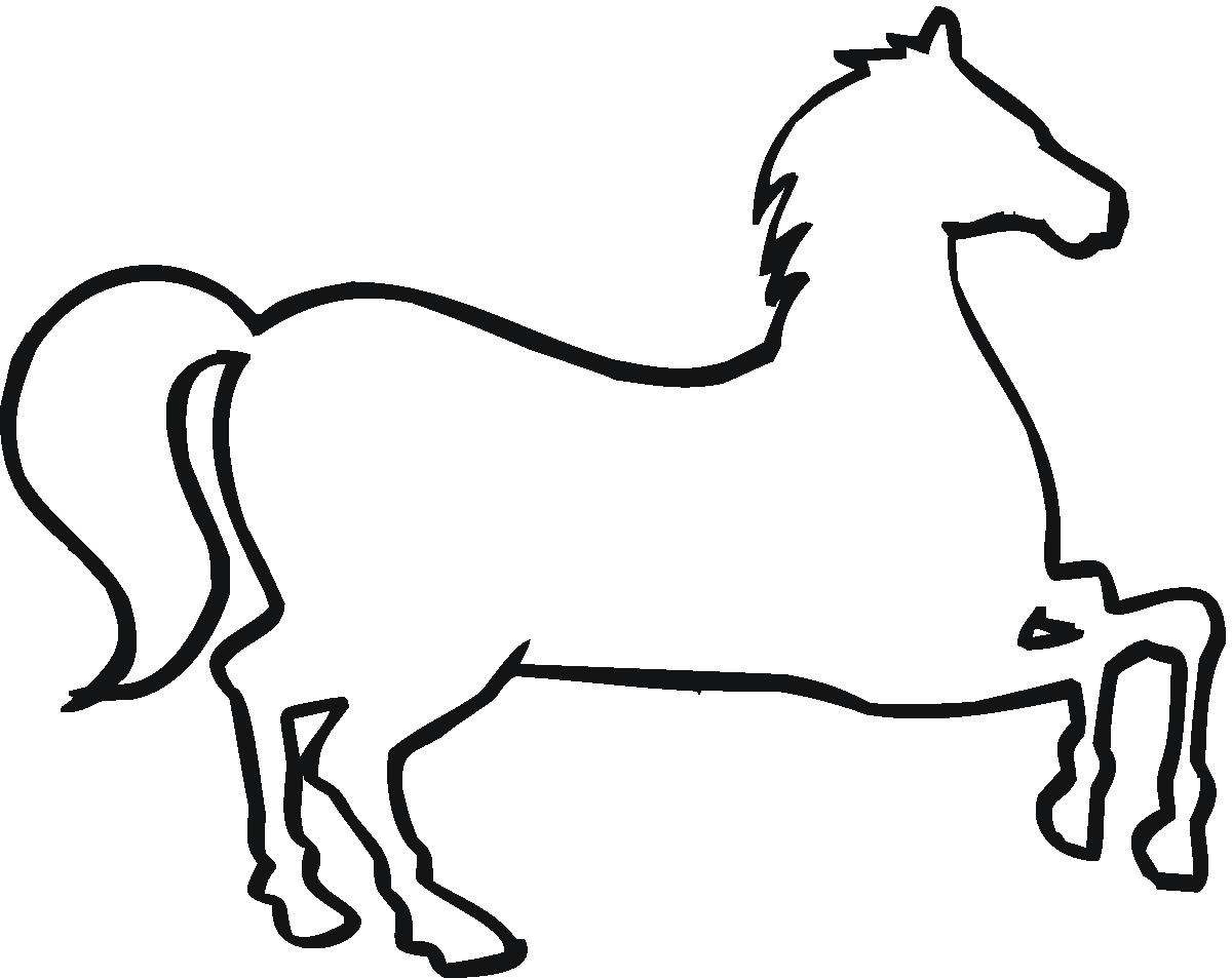 horse outline