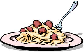 Spaghetti Feed Clipart