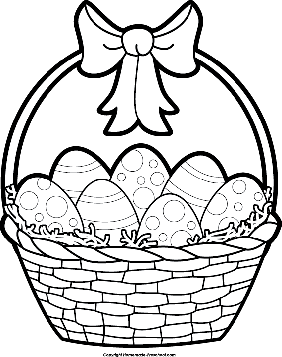 Easter Basket Clipart | When Is Easter 2017 – Happy Easter Images ...