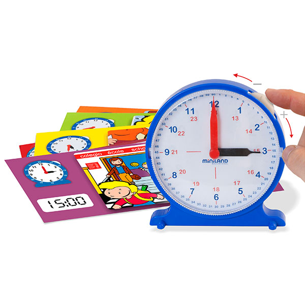 Clock activities | MINILAND EDUCATIONAL | Toy EurekaKids