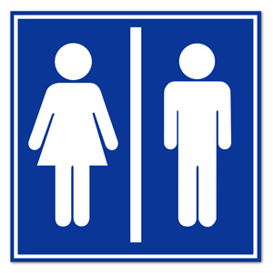 Bathroom Sign People - ClipArt Best