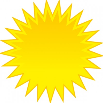 Sun clip art Vector clip art - Free vector for free download