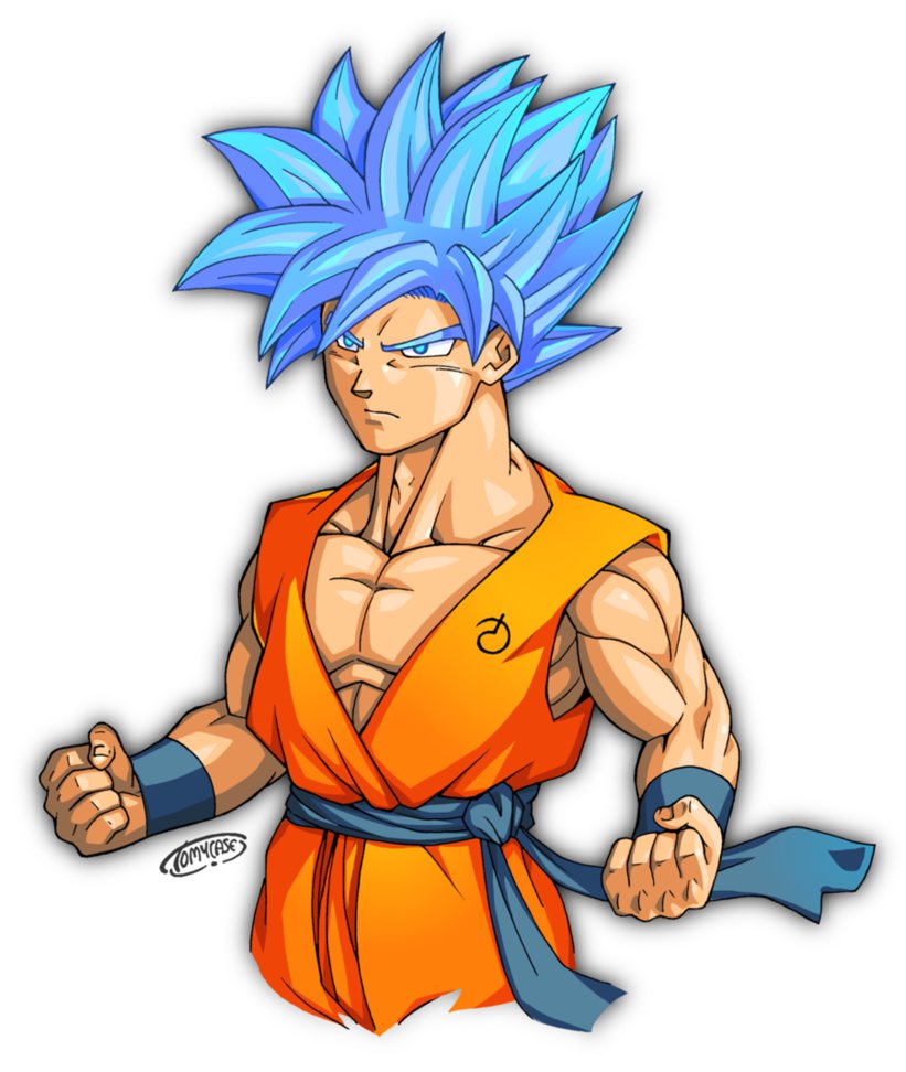 Goku SSGSS by Tomycase on DeviantArt