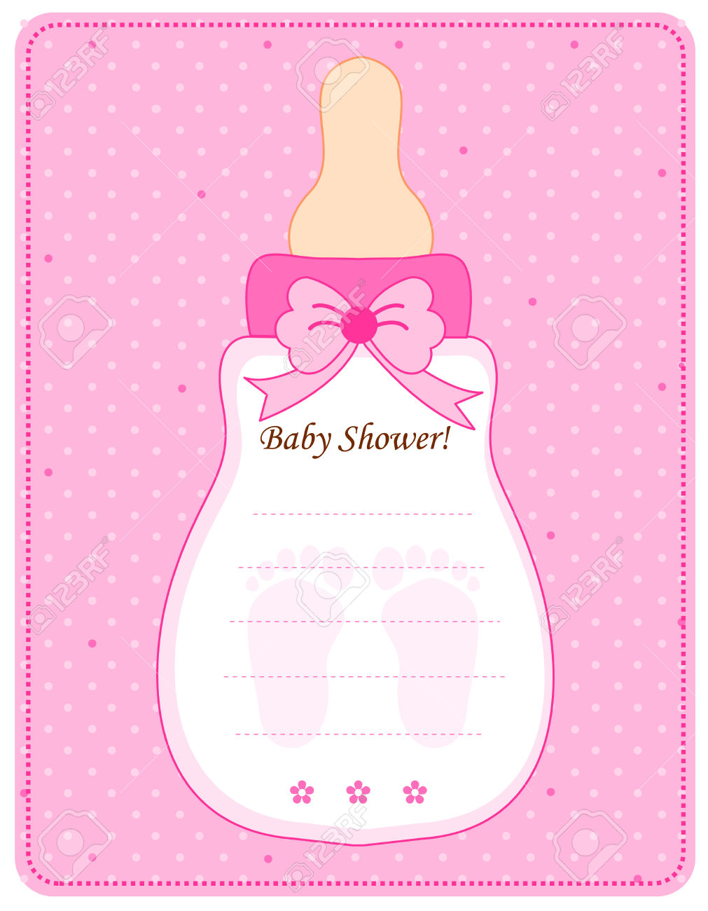 free baby shower clipart for invitations - photo #50