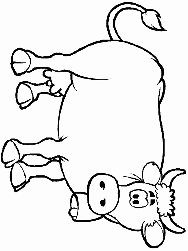 Cows Coloring Pages - AZ Coloring Pages