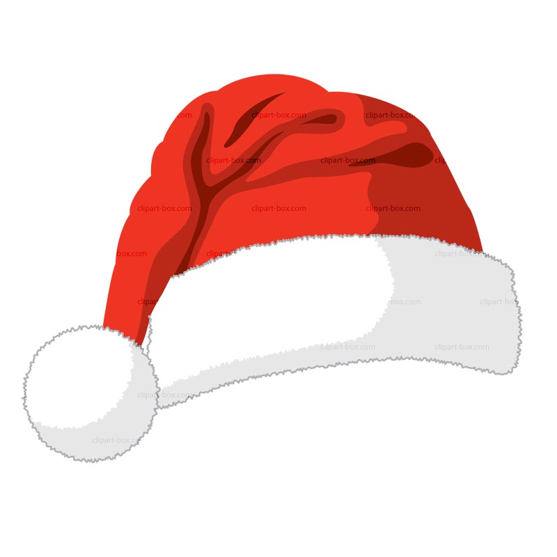 Santa hats clip art image #11644