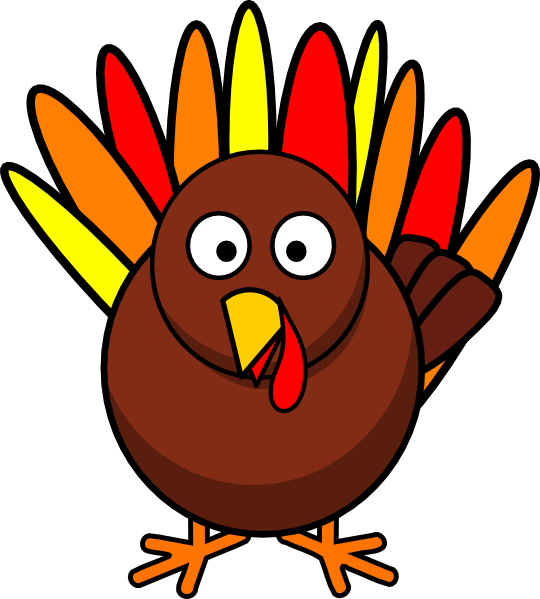 Round Turkey Clip Art Clip Art - vector clip art ...