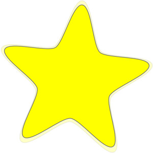 Black And Yellow Star Clipart - ClipArt Best
