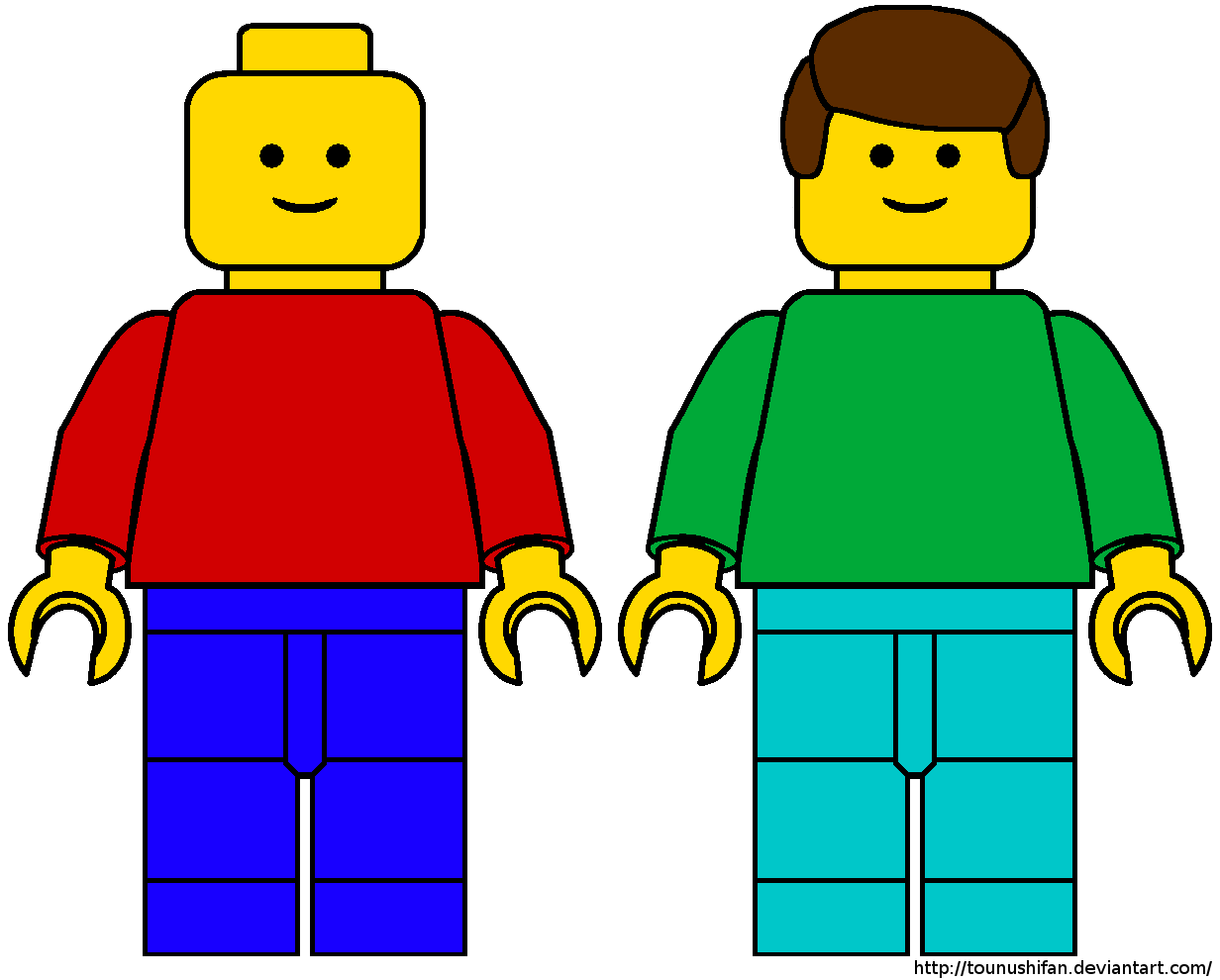 Clipart lego man