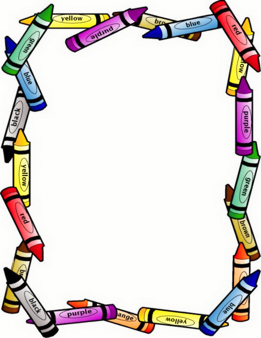 Art borders clip art