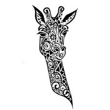 Giraffe Tattoo - ClipArt Best