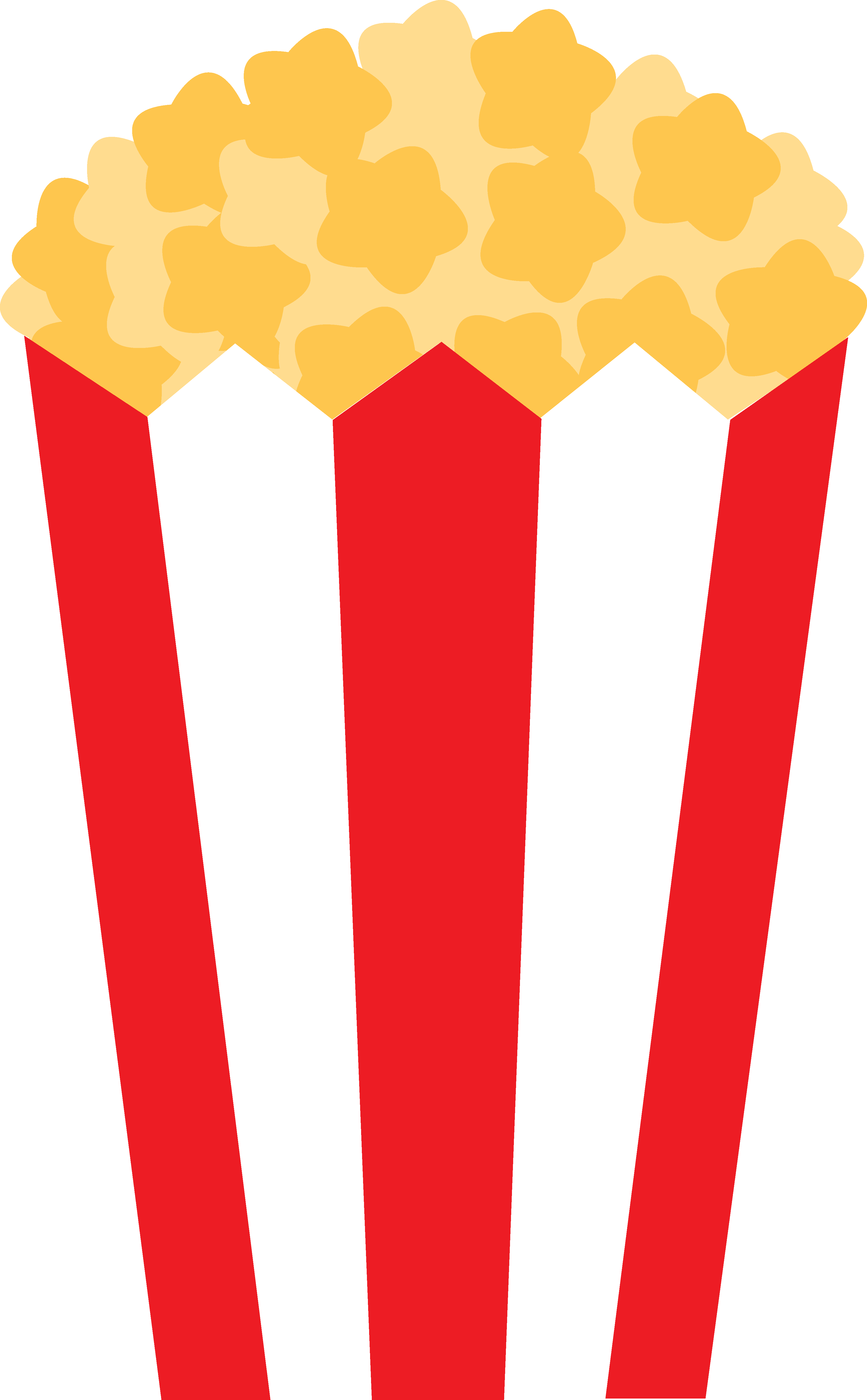Popcorn Kernel Border - Free Clipart Images
